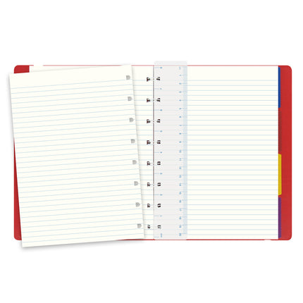 Filofax Notebook - A5 - Classic Brights Red
