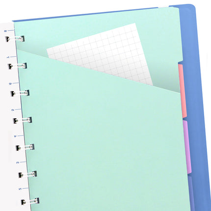 Filofax Notebook - A5 - Pastel Vista Blue