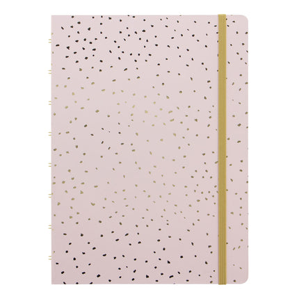 Filofax Notebook - A5 - Confetti Rose Quartz