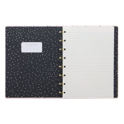 Filofax Notebook - A5 - Confetti Rose Quartz