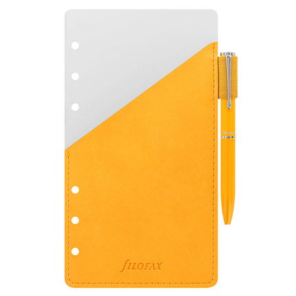 Filofax Organiser - Personal - Pen Holder - Yellow