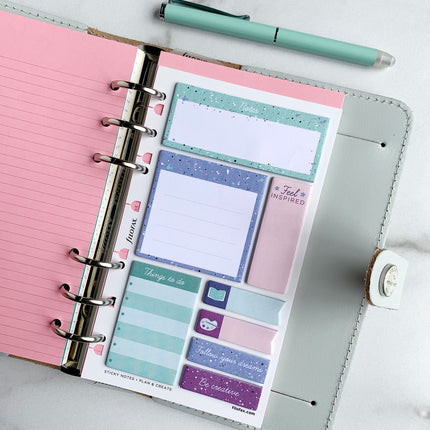 Filofax Accessory - Sticky Notes - Expressions