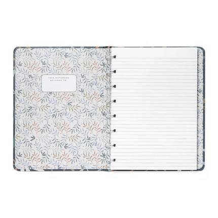 Filofax Notebook - A5 - Botanical Blue