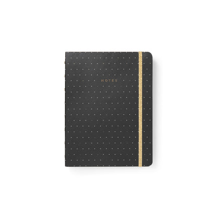 Filofax Notebook - A5 - Moonlight Black