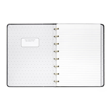 Filofax Notebook - A5 - Moonlight Black