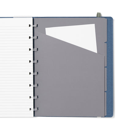 Filofax Notebook - A5 - Contemporary Blue Steel