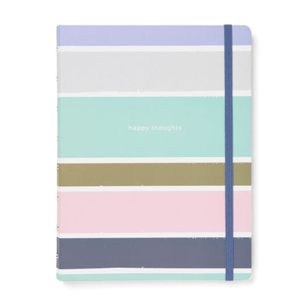 Filofax Notebook - A5 - Good Vibes Stripes