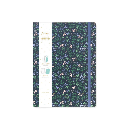 Filofax Notebook - A4 - Garden Dusk