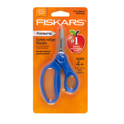 Fiskars Scissors 5 inch Kids Pointed - Assorted Colours