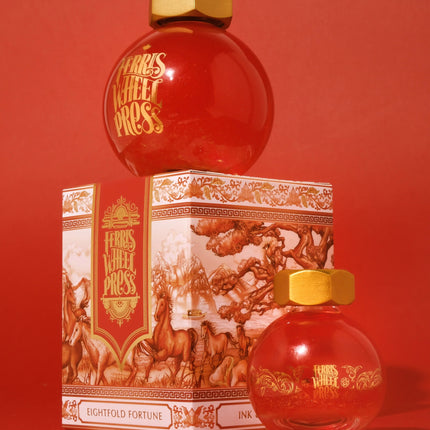 Ferris Wheel Press Fountain Pen Ink Fete Chinoise - Eightfold Fortune