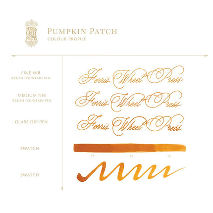 Ferris Wheel Press Fountain Pen Ink - Pumpkin Patch