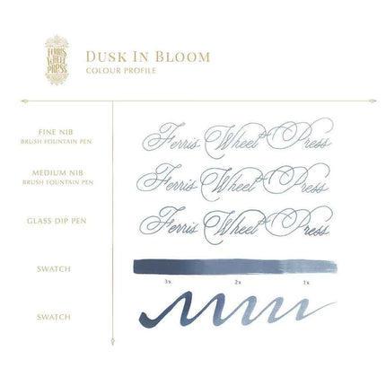 Ferris Wheel Press Fountain Pen Ink - Dusk in Bloom