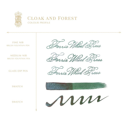Ferris Wheel Press FerriTales Ink - Cloak and Forest