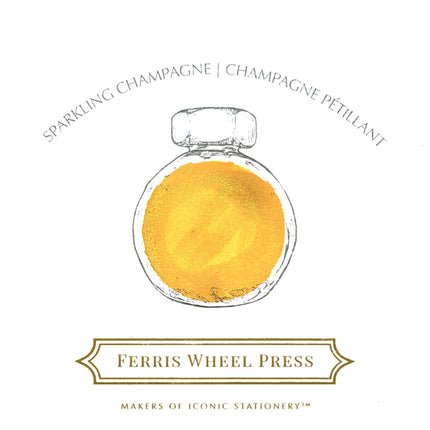 Ferris Wheel Press Fountain Pen Ink - Sparkling Champagne