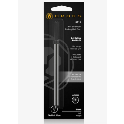 Cross 8015 Refill Selectip Gel Rollerball - Fine Black
