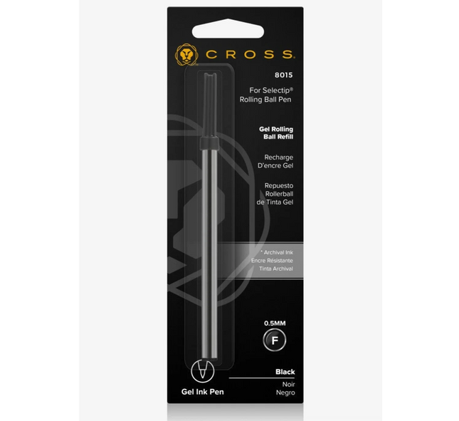 Cross 8015 Refill Selectip Gel Rollerball - Fine Black