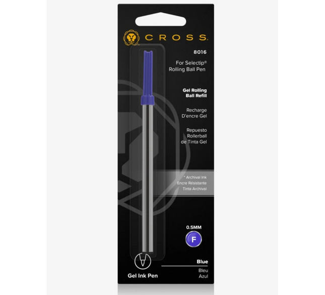Cross 8016 Refill Selectip Gel Rollerball - Fine Blue