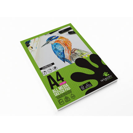 Artgecko Pro All Media Sketchpad 150gsm White Paper - A4