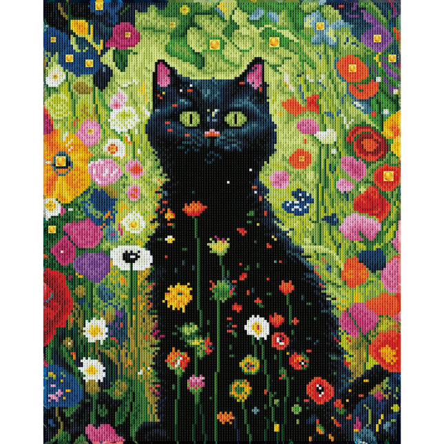 Diamond Dotz Diamond Kit - Garden Cat