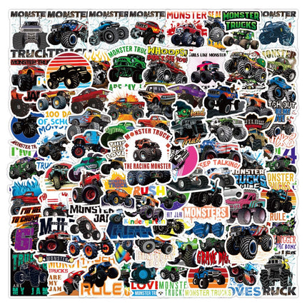 PVC Stickers - Monster Trucks