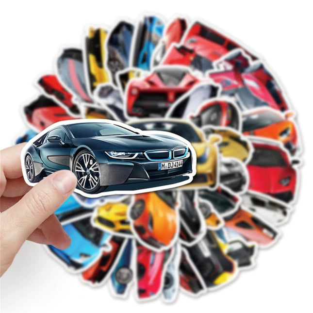 PVC Stickers - Sports Cars