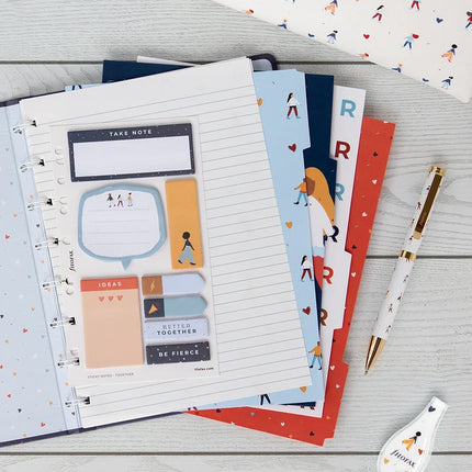 Filofax Notebook - A5 - Refillable Lined - Together Girls