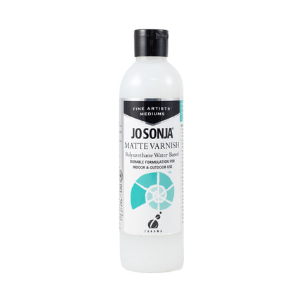 Jo Sonjas Waterbased Polyurethane Matte Varnish - 250ml