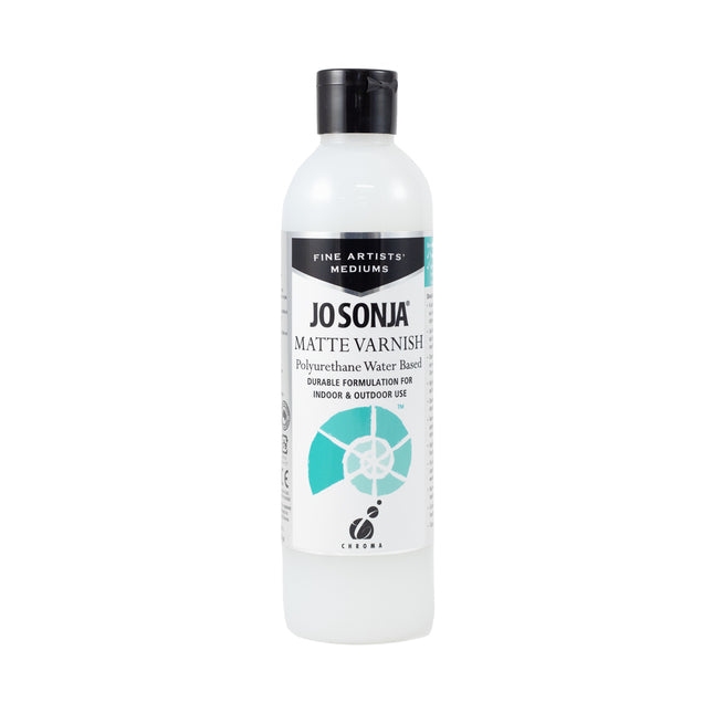 Jo Sonjas Waterbased Polyurethane Matte Varnish - 250ml