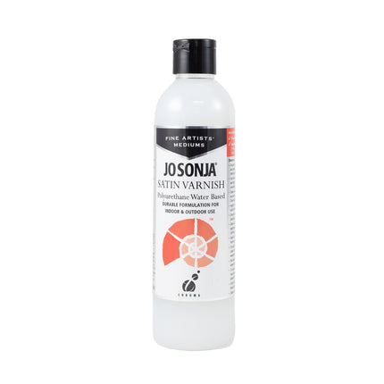 Jo Sonjas Waterbased Polyurethane Satin Varnish - 250ml