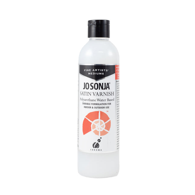 Jo Sonjas Waterbased Polyurethane Satin Varnish - 250ml