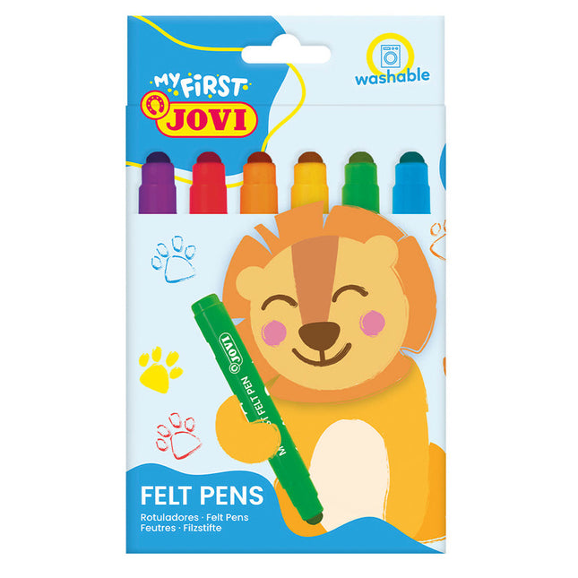 Jovi My First Felt Pen - Pack of 6