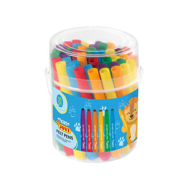 Jovi My First Felt Pen - Bucket of 36