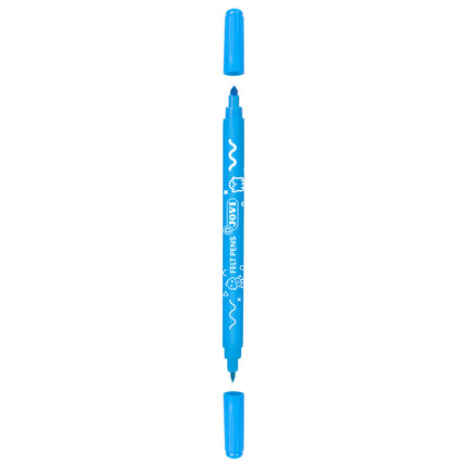 Jovi Washable Felt Pen Double Ended - Pack of 12