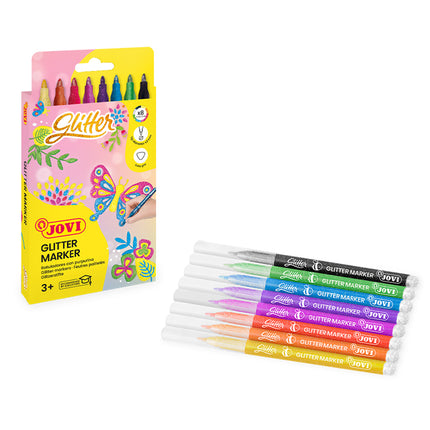 Jovi Glitter Markers - Pack of 8
