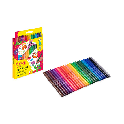 Jovi Washable Felt-Tip Pen Pack of 24