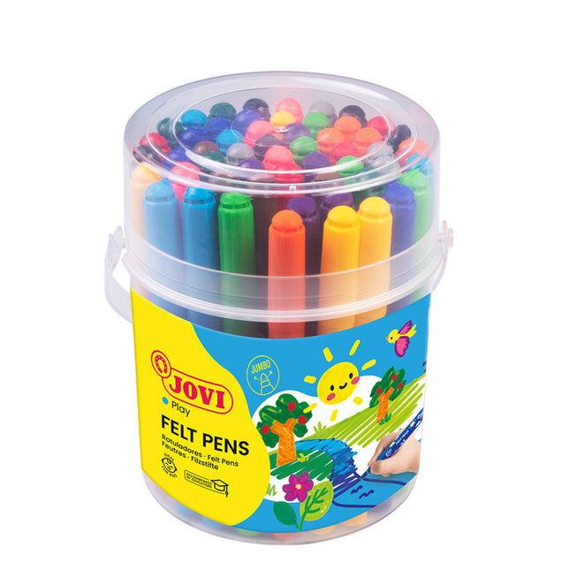 Jovi Washable Maxi Felt-Tip Pens - Bulk Packs