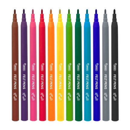 Jovi Washable Felt-Tip Pen - Pack of 12