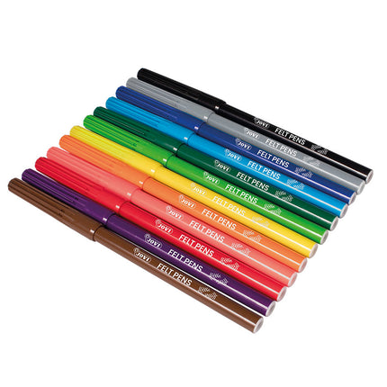 Jovi Washable Felt-Tip Pen - Pack of 12
