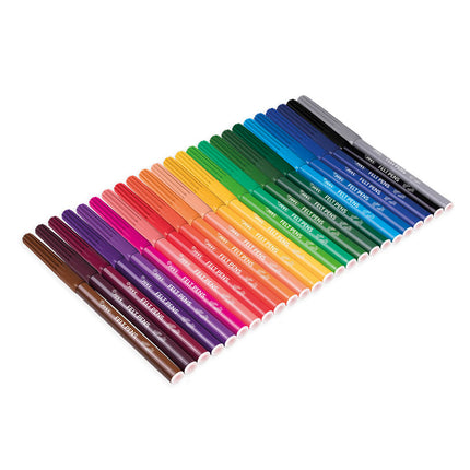 Jovi Washable Felt-Tip Pen Fine - 24 Pack