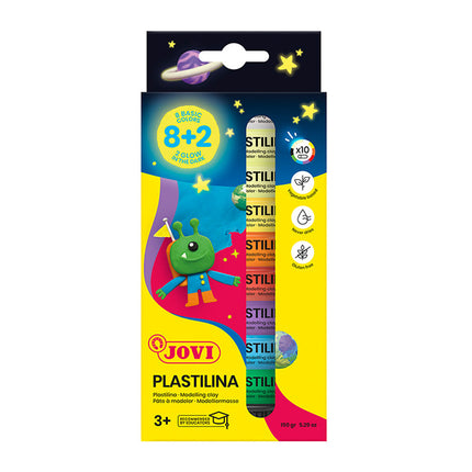 Jovi Plastilina 10 x 15g Glow