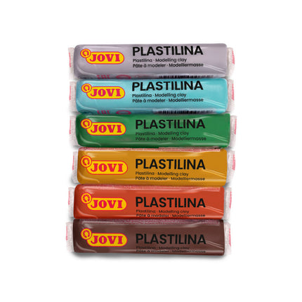 Jovi Plastilina 6 x 15g Nature Colours
