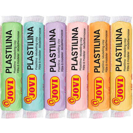 Jovi Plastilina 6 x 15g Pastel