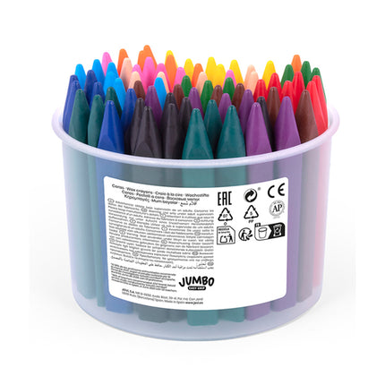 Jovi Triwax Jumbo Crayon Class Pack of 72