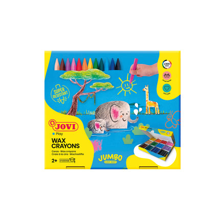 Jovi Triwax Jumbo Crayon Economy Pack of 300