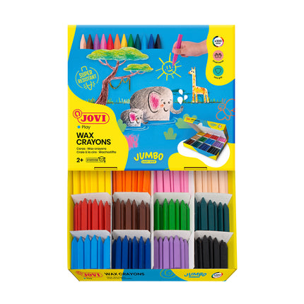 Jovi Triwax Jumbo Crayon Economy Pack of 300