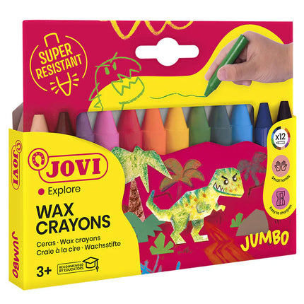 Jovi Wax Crayon - 12 Pack