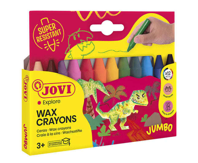 Jovi Wax Crayon - 12 Pack
