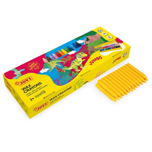 Jovi Wax Jumbo Crayon Economy Pack of 300