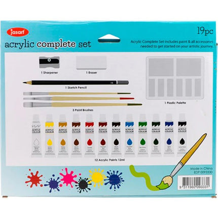 Jasart Kids Acrylic Set 19 Piece