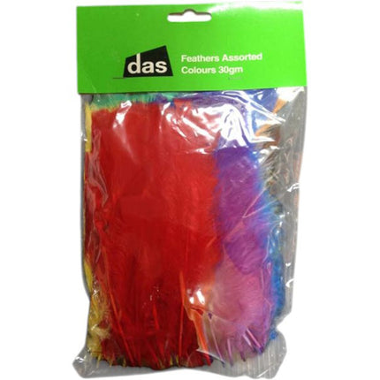 DAS Feathers Coloured 30gm